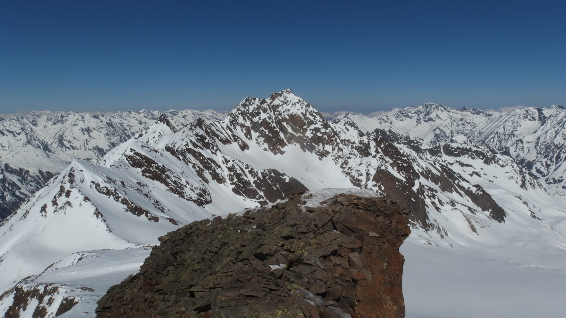 Windacher Daunkogel felsiger Gipfel