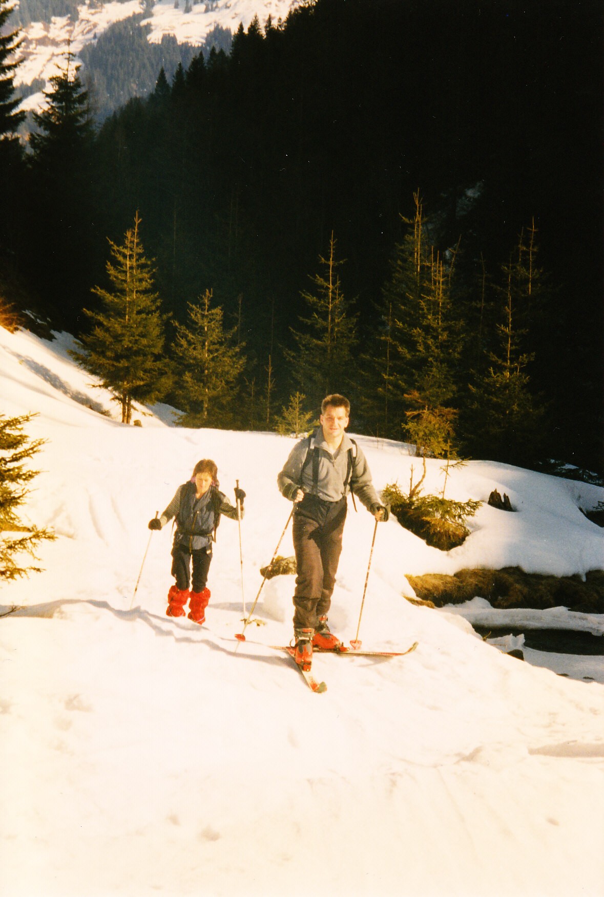 Skitour Gamskogel 14. Februar 1998