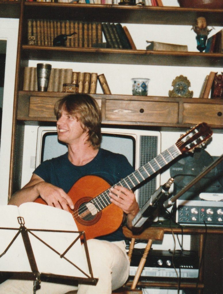 Gitarrenspiel bei Jirko - Weihnachten 1981